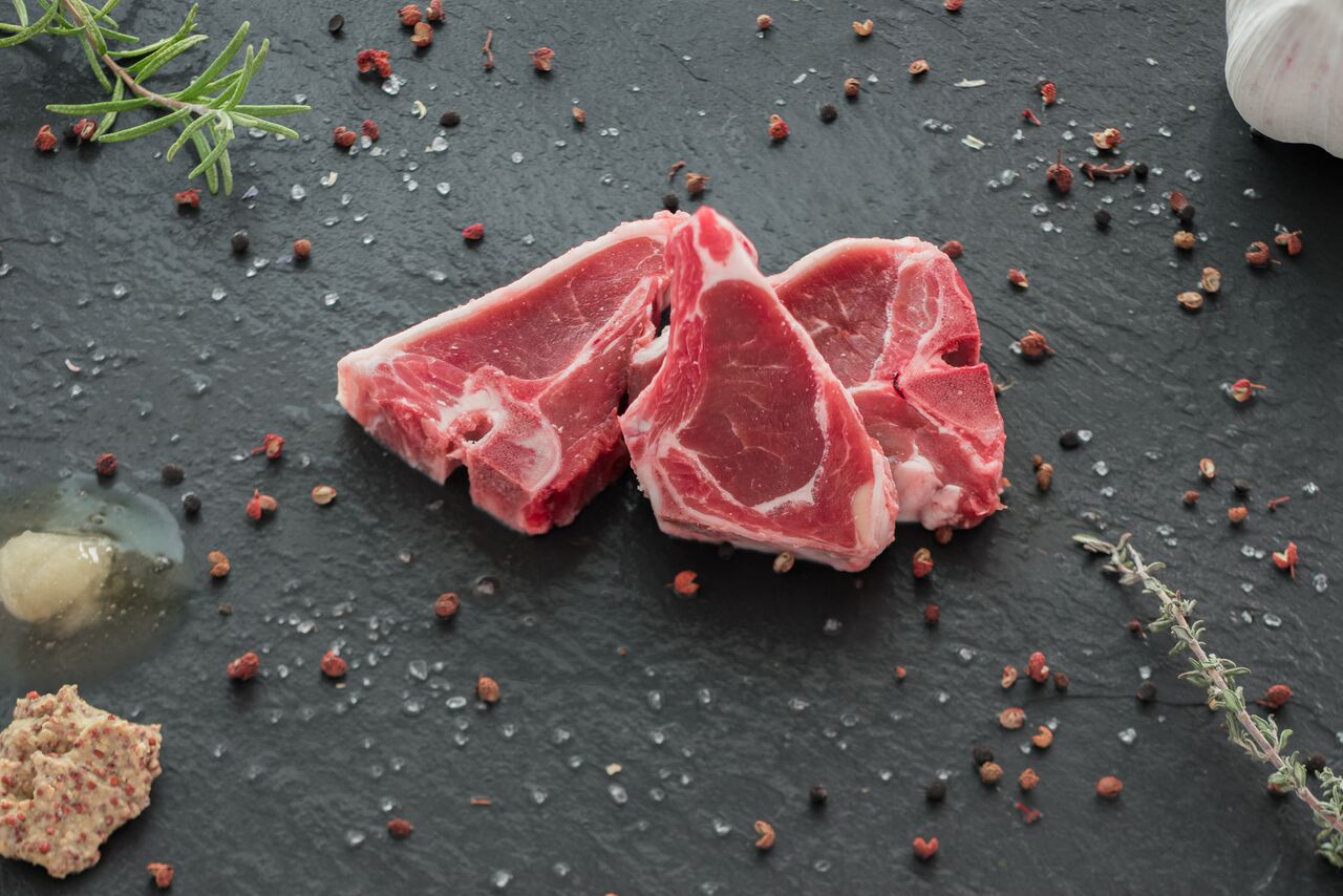 Côtelettes d'agneau surgelées