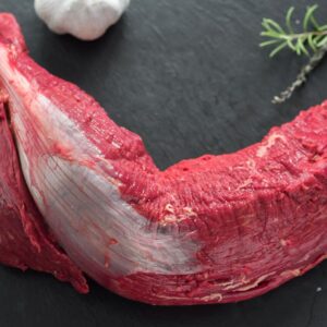 Filet de cheval entier surgelé
