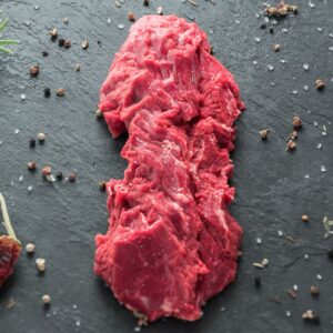 Onglet de boeuf paré
