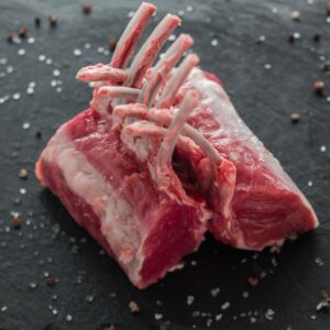 Racks d'agneau surgelés