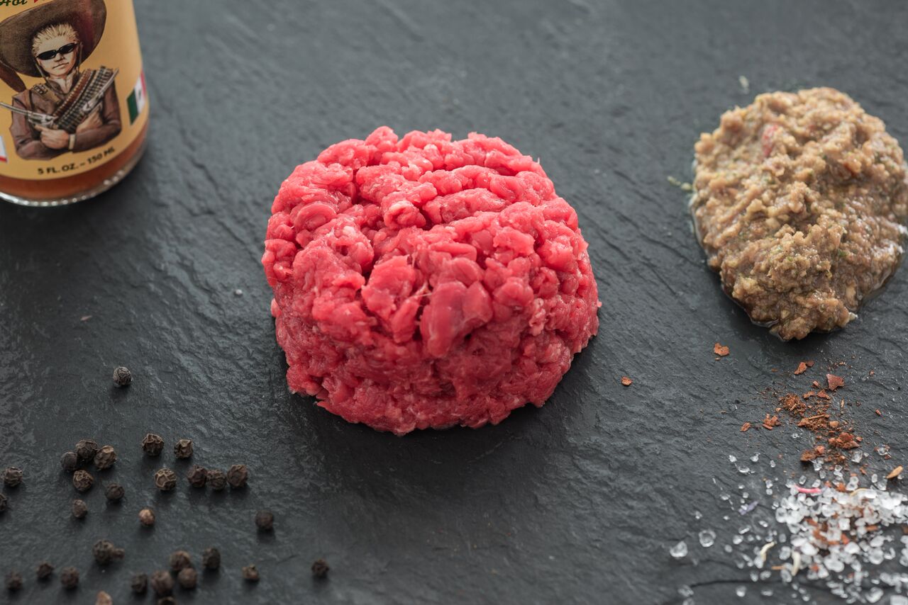 Tartare de boeuf "Méditerranéen"
