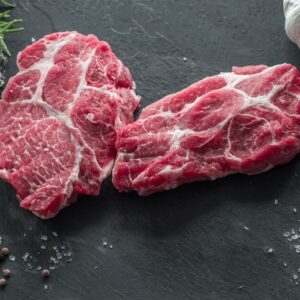 Tranche de cou de porc