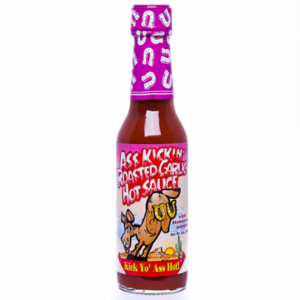 Ass Kickin’ – Roasted Garlic Hot Sauce